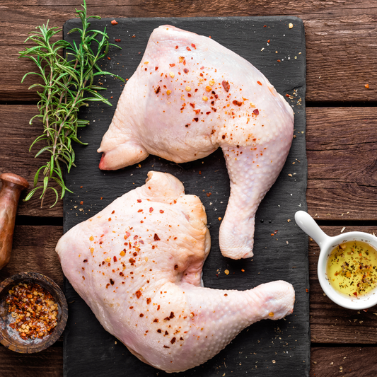 Pastured Chicken Quarter Legs – Fresh, Tender, and Flavorful