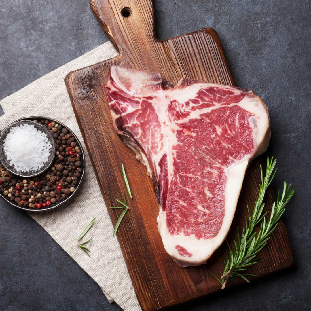 T-Bone Steak – The Perfect Combination of Tenderloin and Strip Steak in One Cut